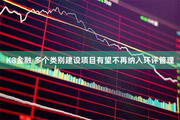 K8金融 多个类别建设项目有望不再纳入环评管理